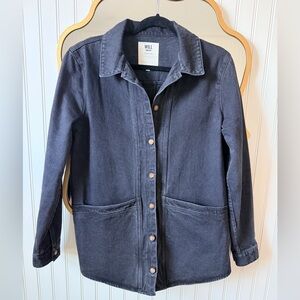 Sezane Will Jacket
Washed Black